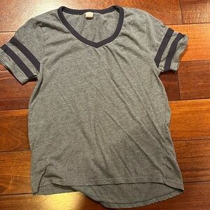 Blue Short Sleeve Top Preloved